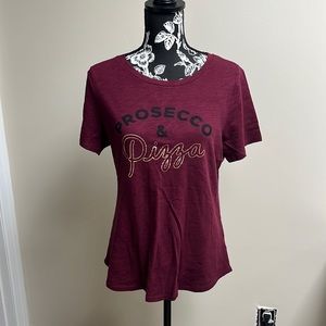 Old Navy Prosecco and Pizza Tee
